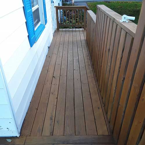 painting contractor Pike County before and after photo 04after-deckstain