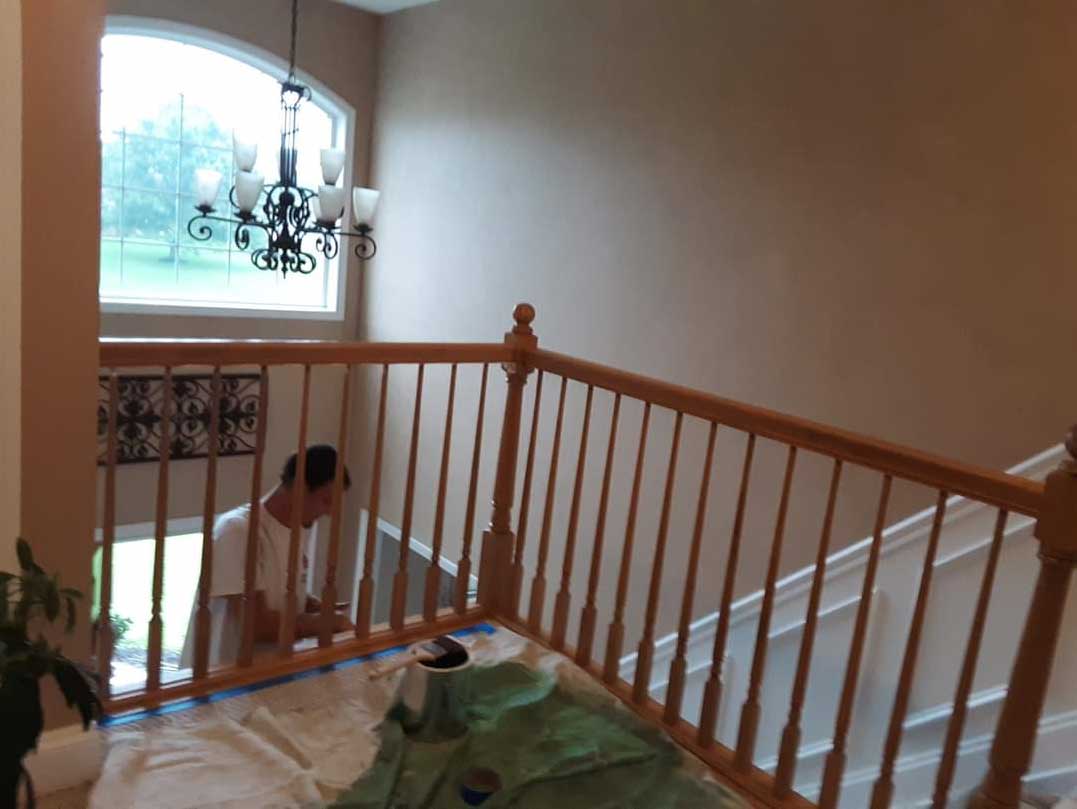 painting contractor Pike County before and after photo 13befor-bannister